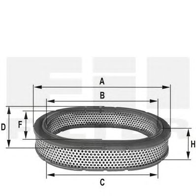 FIL FILTER hpu4378 -  Воздушный фильтр